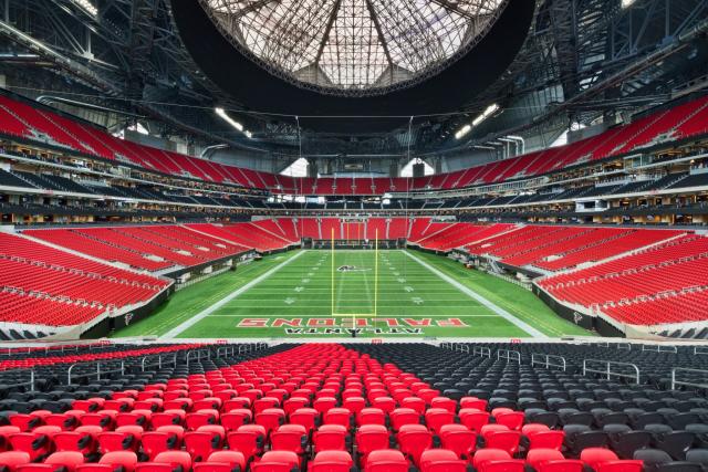 mercedes benz superdome inside