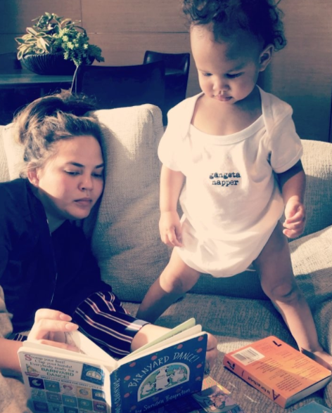 Chrissy's known for her honest approach to parenting. Photo: Instagram