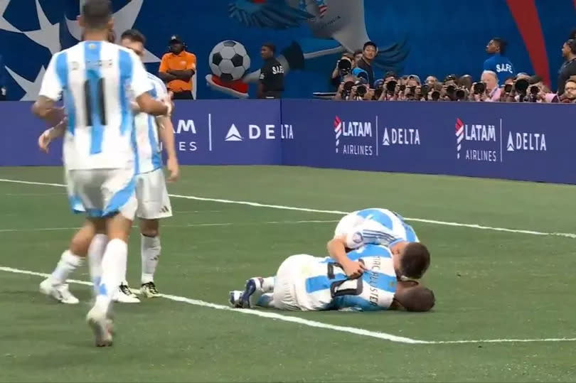 Alexis Mac Allister risked injury to create Argentina's first goal