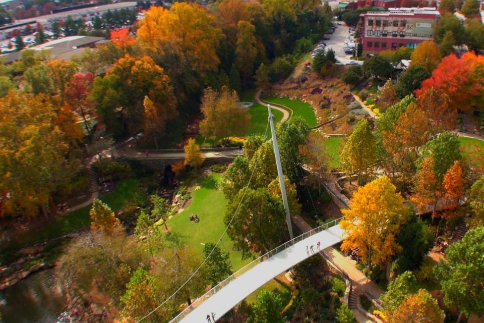 South Carolina: Falls Park on the Reedy