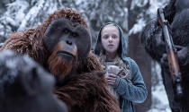 <p>Matt Reeves’s final installment of the rebooted <i>Planet of the Apes</i> trilogy is a superior piece of genre filmmaking, presenting a grim — and politically incisive — take on the battle between humanity and its upstart simian counterparts. And if you haven’t seen the series’ first two chapters? Now’s the time to catch up on the stirring saga of would-be ape king Caesar, who’s brought to life by Andy Serkis via stellar motion-capture performances. <em>— N.S.</em><br><br><i>Available to rent: <a rel="nofollow noopener" href="https://www.youtube.com/watch?v=UEP1Mk6Un98" target="_blank" data-ylk="slk:Amazon, iTunes, Google Play, Vudu, FandangoNOW;elm:context_link;itc:0;sec:content-canvas" class="link ">Amazon, iTunes, Google Play, Vudu, FandangoNOW</a></i><br><br>(Photo: 20th Century Fox) </p>