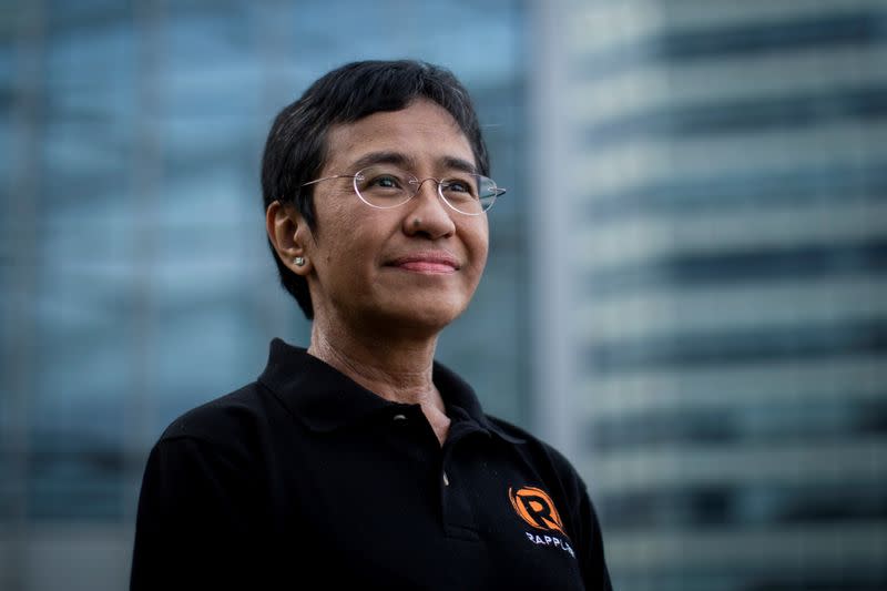 Filipino journalist Maria Ressa, one of 2021 Nobel Peace Prize winners