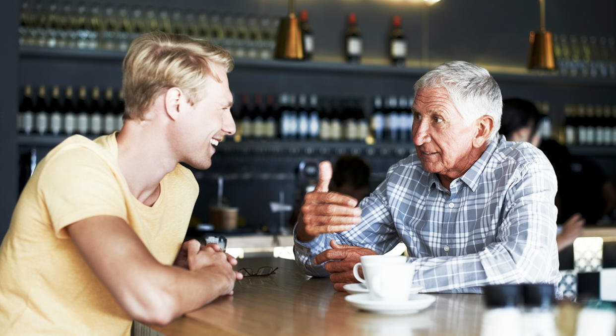 People reach peak happiness in their 70s, according to a new report. Photo: Getty