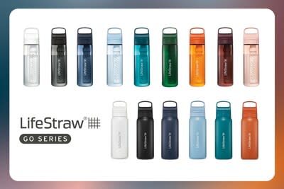 LifeStraw Go Series - Stainless Steel Water Bottle with Filter