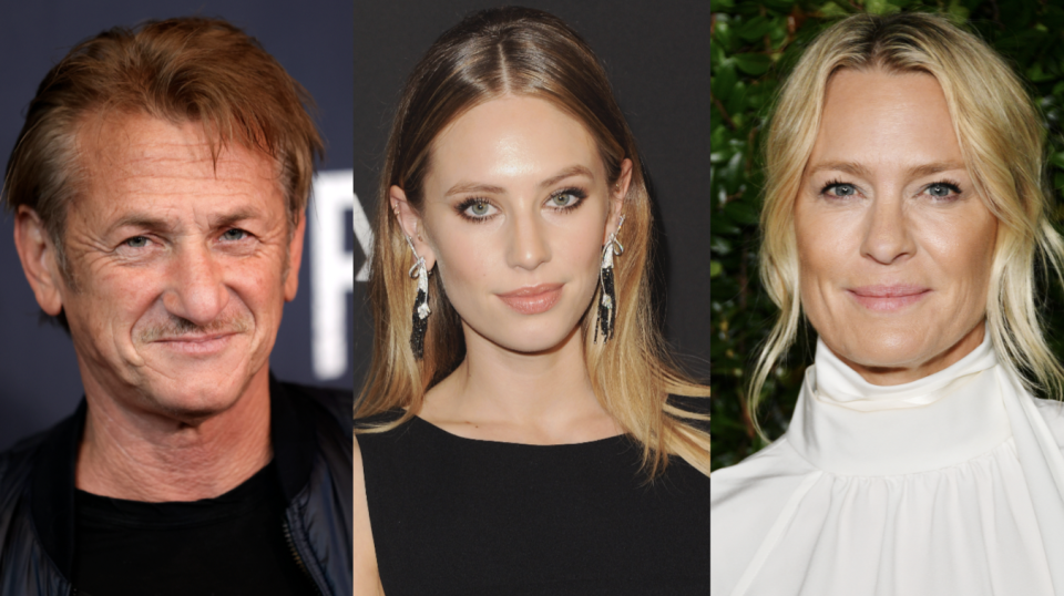 Sean Penn, Dylan Penn, Robin Wright