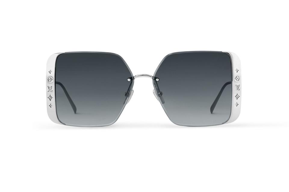 LV Moon Metal Square太陽眼鏡，價格店洽。（LV提供）