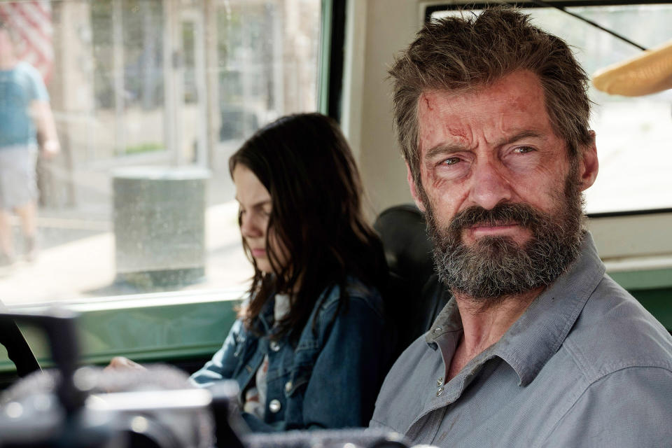 Hugh Jackman in Logan in 2017