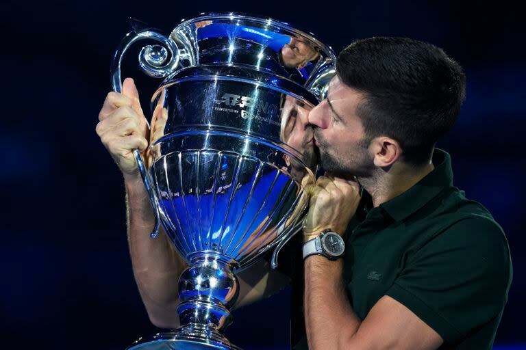 El serbio Novak Djokovic se aseguró terminar la temporada 2023 como número 1 del mundo