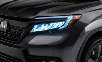 <p>Full-LED exterior lighting also is standard, along with push-button starting, keyless entry, three-zone climate control, and a 215-watt audio system with six speakers and a subwoofer.</p>