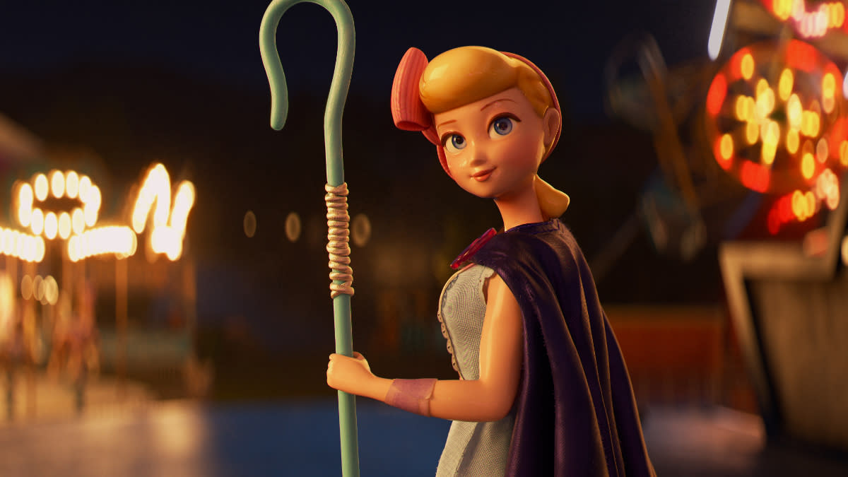 Annie Potts returned as a very different take on Bo Peep in 'Toy Story 4'. (Credit: Disney)