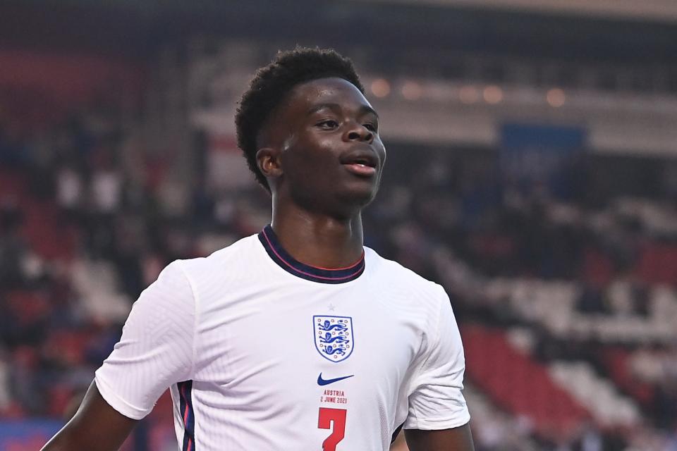 Bukayo Saka’s former teacher thought star would be a basketball player (The FA via Getty Images)