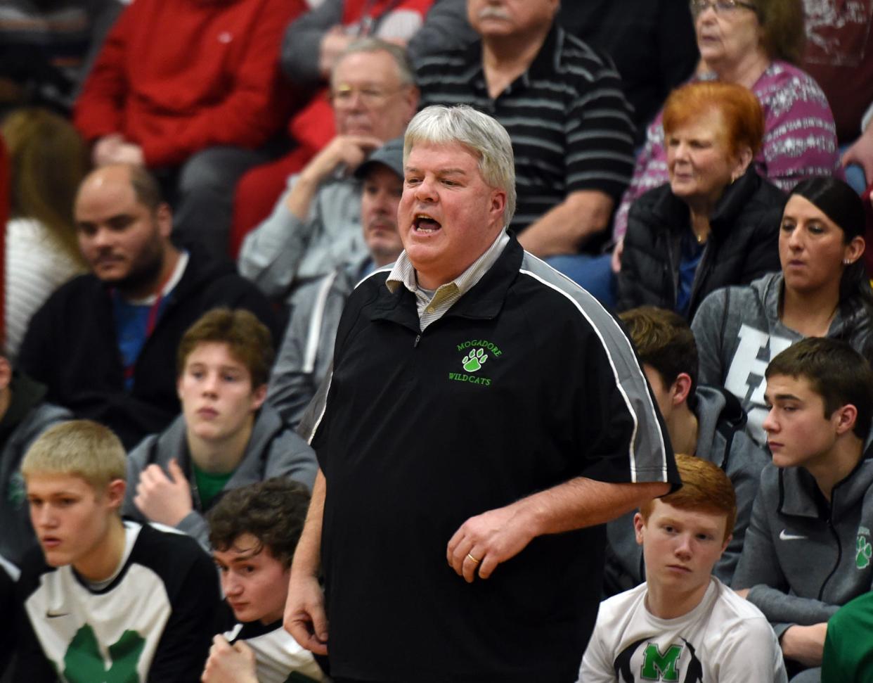 Mogadore coach Russ Swartz led the Wildcats to five league championships during the decade.