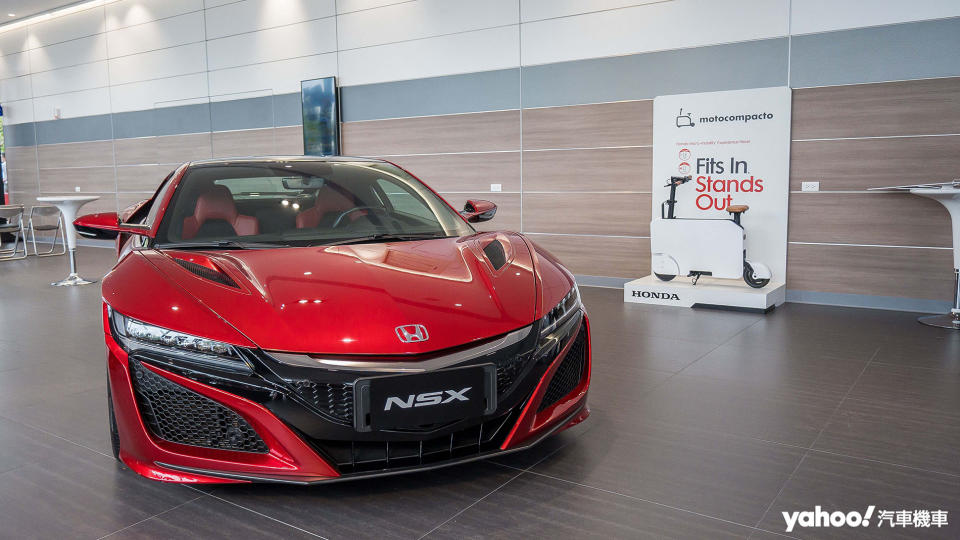 Honda全新士林展示中心開幕，油電超跑 NSX、折疊電車Motocompacto現身加持！