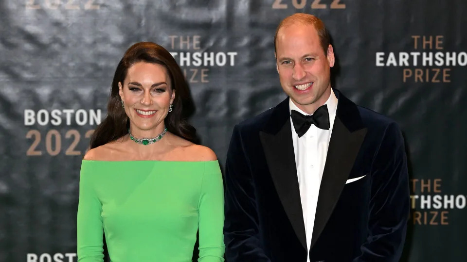Kate Middleton and Prince William at 2022 Earthshot Prize Awards