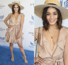 <p>Bei uns mag tiefster Winter herrschen – für Schauspielerin Vanessa Hudgens durfte auf dem Pegasus World Cup in Florida aber schon mal der Sommer anfangen. Süß, ihr dezentes Kleid im angesagten Streifenlook! (Bilder: Getty Images) </p>