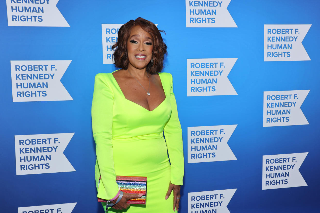 NEW YORK, NEW YORK - DECEMBER 06: Gayle King attends the 2022 Robert F. Kennedy Human Rights Ripple of Hope Gala at New York Hilton on December 06, 2022 in New York City. (Photo by Mike Coppola/Getty Images for 2022 Robert F. Kennedy Human Rights Ripple of Hope Gala)