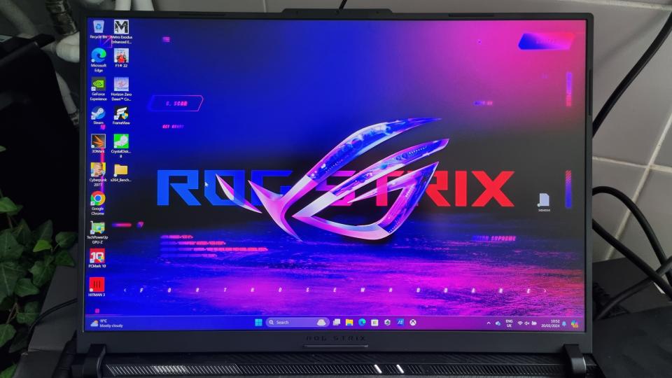 The Mini-LED ROG Nebula display on the Asus ROG Strix Scar 18