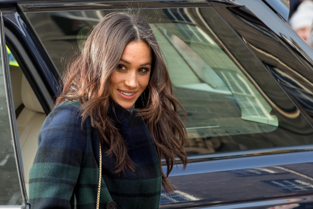 Meghan Markle punktet bei den Royal-Fans mit ihrer Natürlichkeit. (Bild: Wenn)