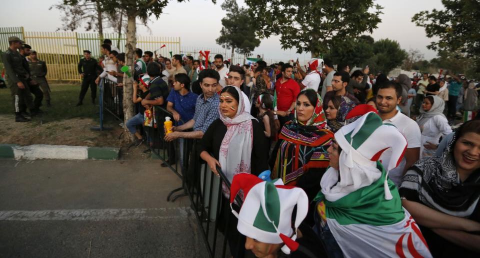 Im Iran wird Frauen der Zutritt zu Fußball-Stadien verwehrt. (Bild: Getty Images)