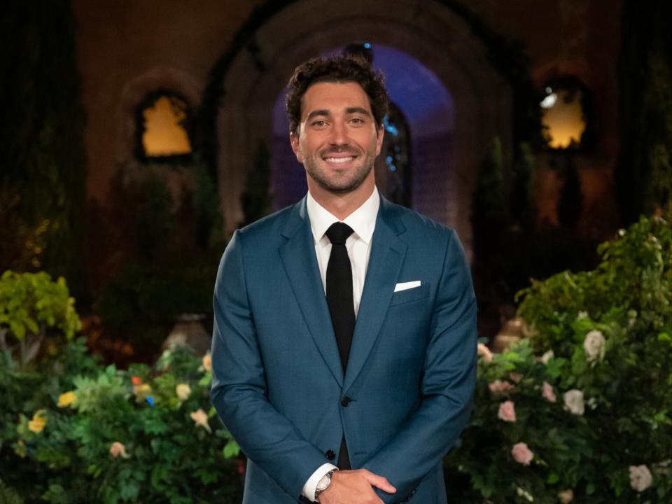 Joey Graziadei on ‘The Bachelor' (Disney)