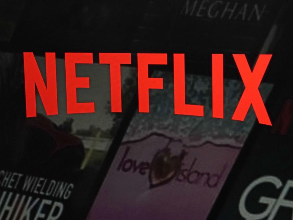  The Netflix Inc. logo is displayed on the company’s website.