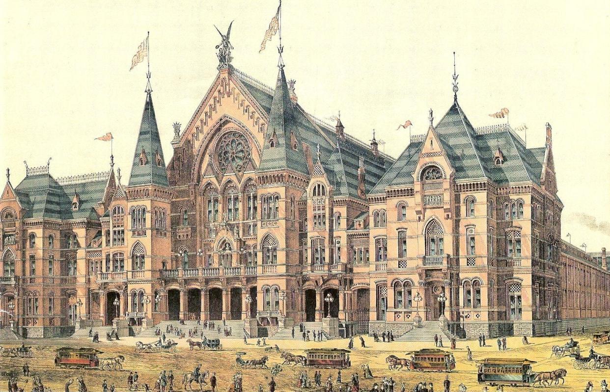 Cincinnati Music Hall was opened in 1878 with the purpose of hosting the thrid May Festival.