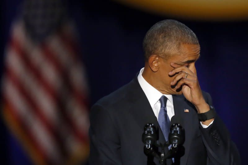 美國總統歐巴馬發表告別演說（AP）
