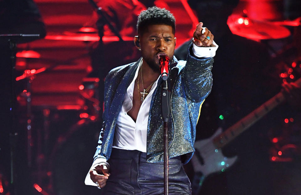 Usher Prince Tribute - Grammys 2020 - Getty