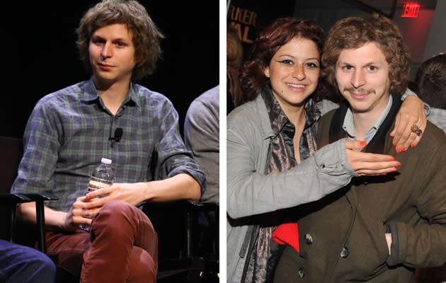 Michael Cera's moustache is hair today, gone tomorrow