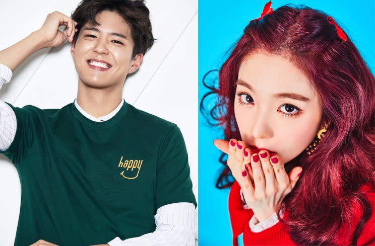 Park Bo-gum and Red Velvet's Irene will be the emcees of Music Bank World Tour in Singapore (Photo: Launch Group)