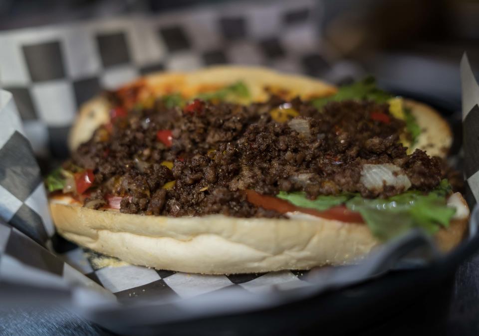 The Broad Street Bully is a mean cheesesteak from Go Vegan Philly in Wilmington.