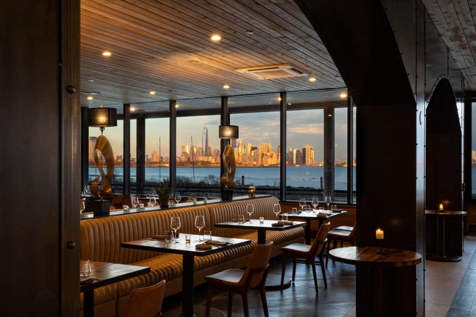 The breathtaking views from Felina Steak in Jersey City