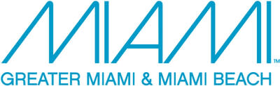 Greater Miami and Miami Beach Brand Logo (PRNewsfoto/The Greater Miami Convention & Visitors Bureau)