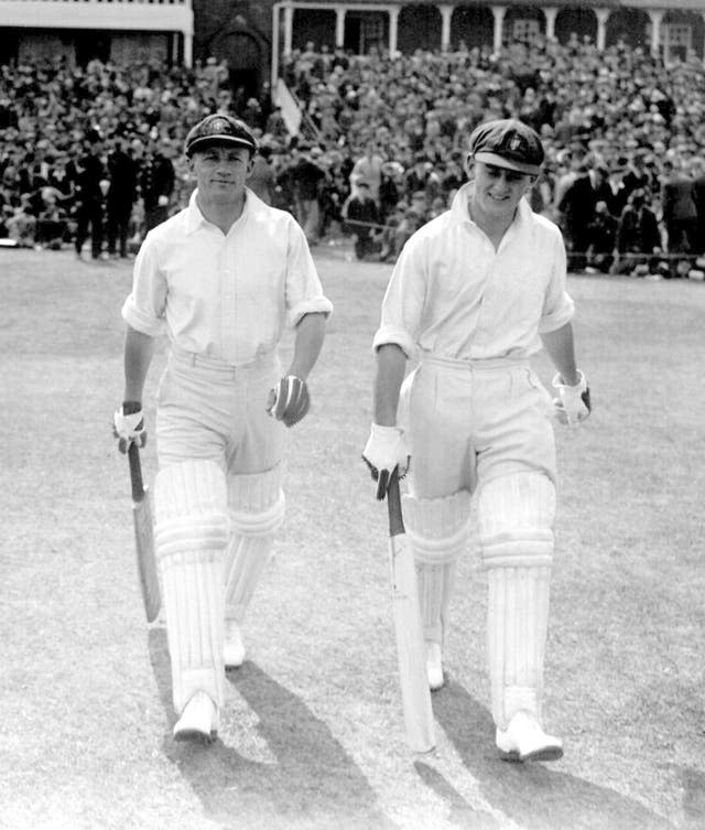 Don Bradman (left) boasted a formidable record at Headingley