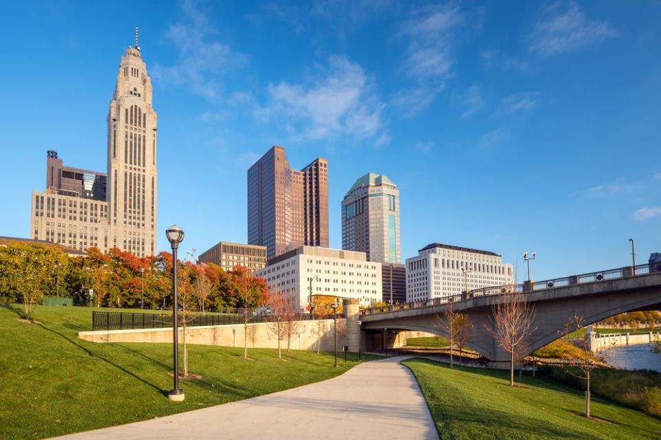 Columbus Ohio skyline