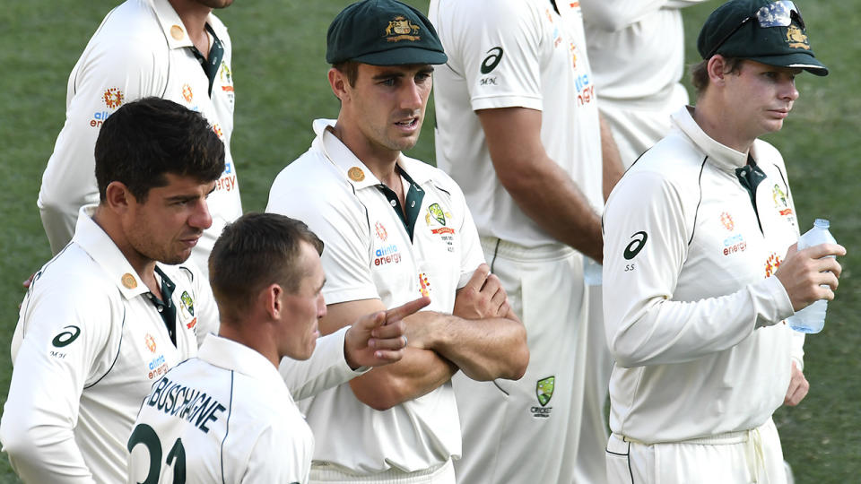 Pat Cummins would have no trouble juggling captaincy and fast bowling duties, new Australian selector Tony Dodemaide says. (Photo by Albert Perez - CA/Cricket Australia via Getty Images)