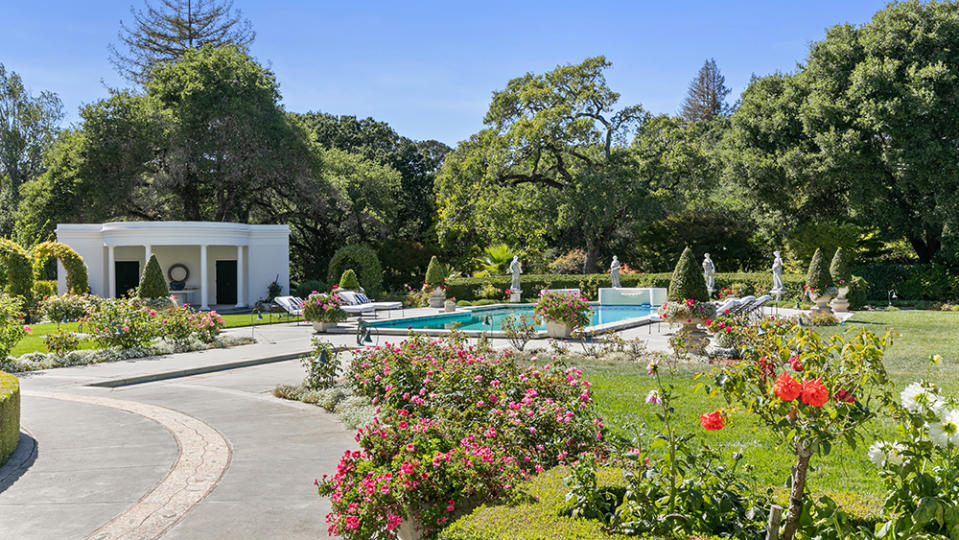 The pool and gardens. - Credit: Photo: Courtesy of Golden Gate Sotheby’s International