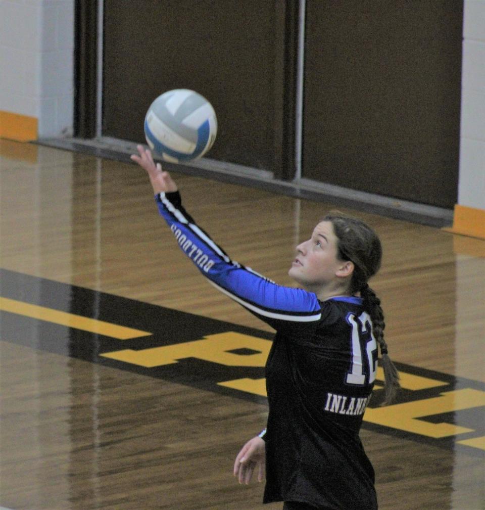 Inland Lakes senior Natalie Wandrie starred on the volleyball court this past season, helping the Bulldogs to Ski Valley, district and regional titles.