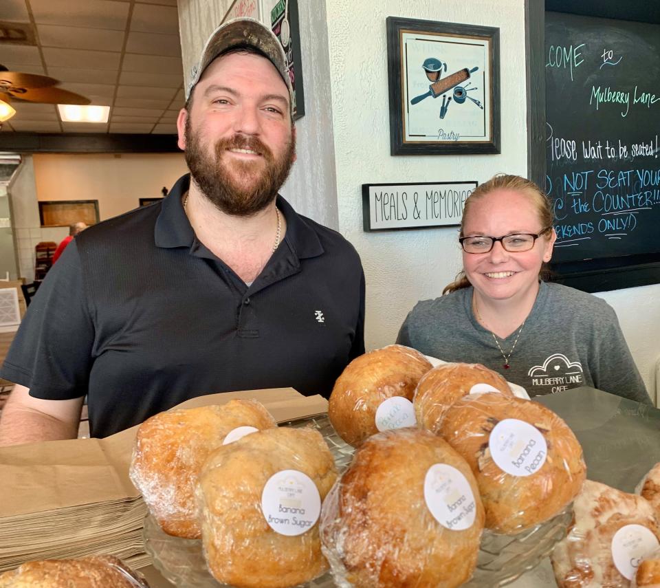 Kelly and Angela Scianna, who own Mulberry Lane Café in Melbourne, think of being open on Mondays as an opportunity.