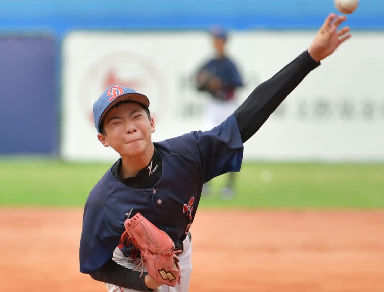 吳聖智暴投成為決定勝負的一球。大會提供