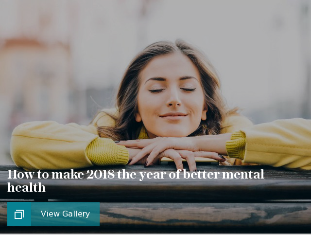 How to make 2018 the year of better mental health