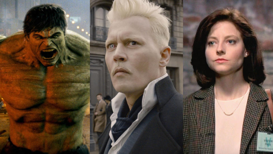 These major movie roles were recast. (Credit: Universal/Warner Bros/Orion)