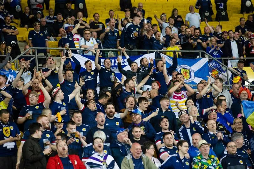 Scotland fans caught wearing fake strips at Euro 2024 in Germany face