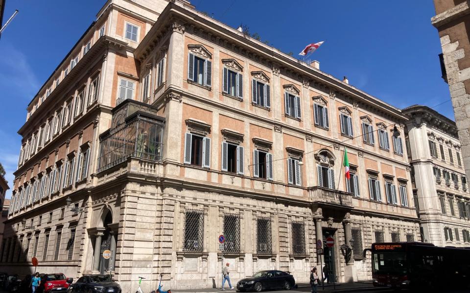 Foreign correspondents in Italy have moved into Silvio Berlusconi's old home in Rome