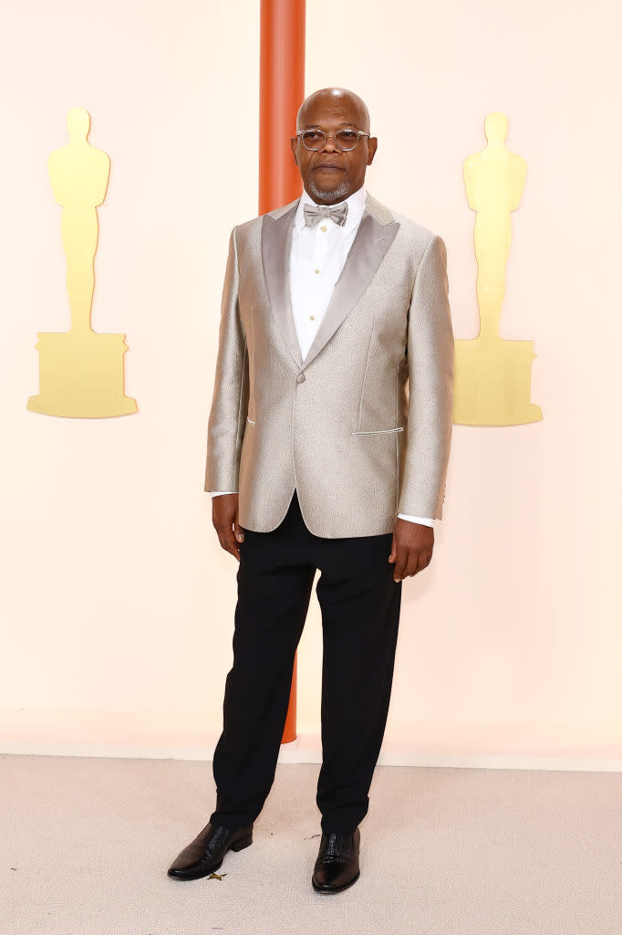 Samuel L. Jackson at the 95th Annual Academy Awards on March 12 in Los Angeles.