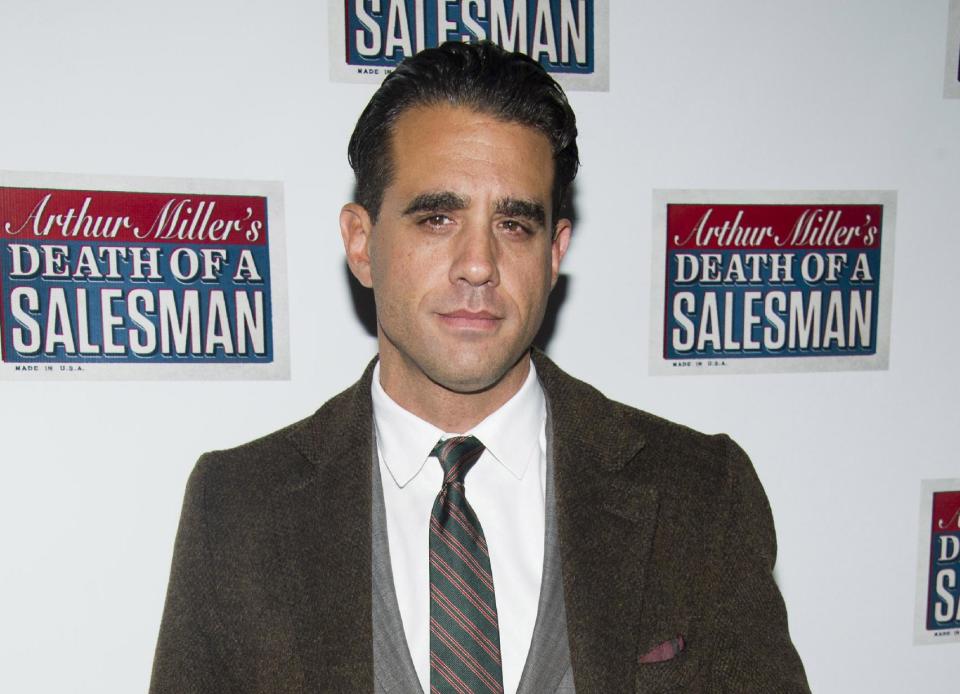 FILE - In this March 15, 2012 file photo, actor Bobby Cannavale attends the opening night performance of the Broadway revival of Arthur Miller's "Death of A Salesman" in New York. Before the Tony Award nominee became known for his stage work and roles on "Nurse Jackie" and "Boardwalk Empire," Cannavale was a reader for the Roundabout Theatre Company in the late 1990s _ a low-level guy who runs lines opposite actors auditioning for roles. (AP Photo/Charles Sykes, file)