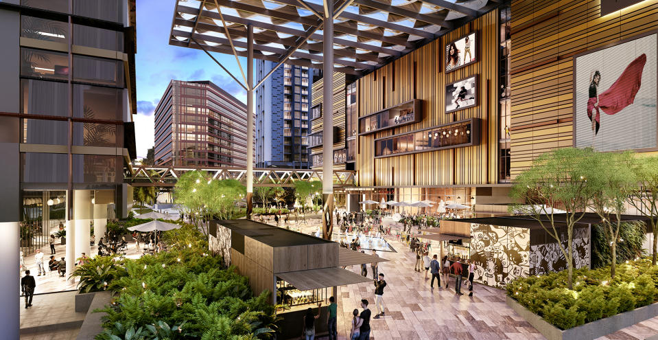 Artist's impression of PLQ Mall. (PHOTO: Lendlease)