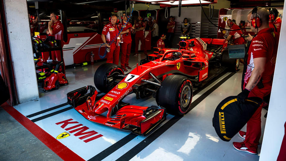 FP2遭遇問題Ferrari替Raikkonen換引擎做為預防