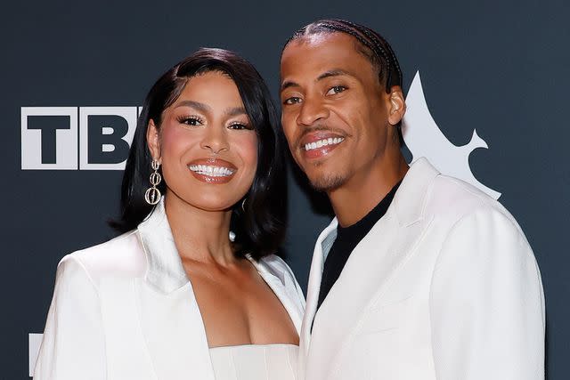 <p>Jason Kempin/Getty</p> Jordin Sparks and Dana Isaiah in October 2023.