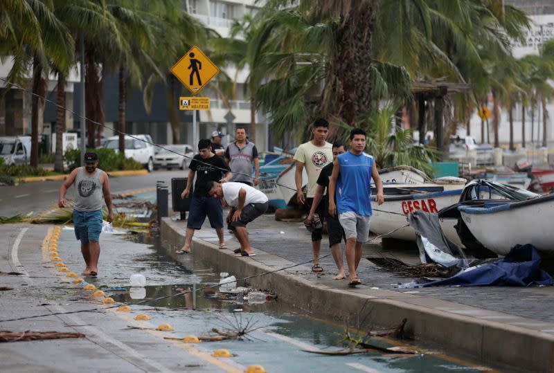 Hurricane Pamela makes landfall in Mazatlan